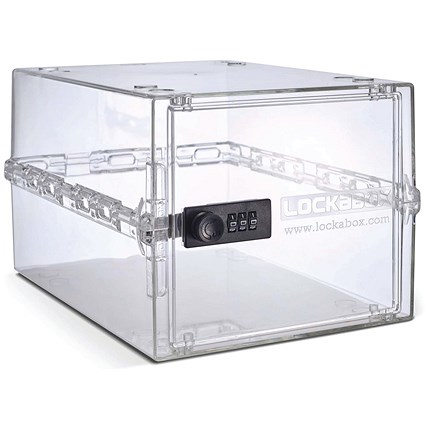 Lockabox One Storage Box 10 Litres Crystal Clcr