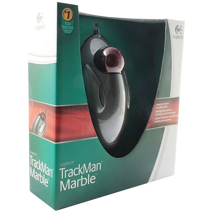 Logitech Marble Trackball Optical Mouse 08 USB