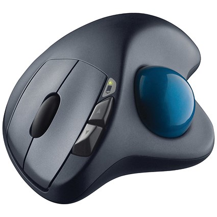 Logitech Wireless Trackball Mouse M570 Black