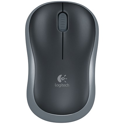 Logitech M185 Mouse, Wireless, Grey Logitech M185 Mouse, Wireless, Grey