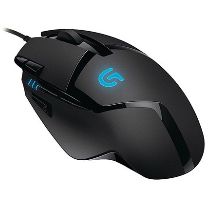 Logitech G402 Hyperion Fury Wired Gaming Mouse, 8 Button, Black
