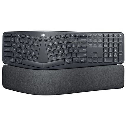 Logitech K860 Ergo Business Keyboard UK Graphite