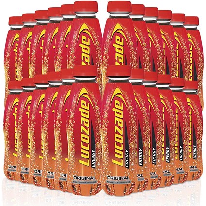 Lucozade Energy Original, 24x380ml Bottles