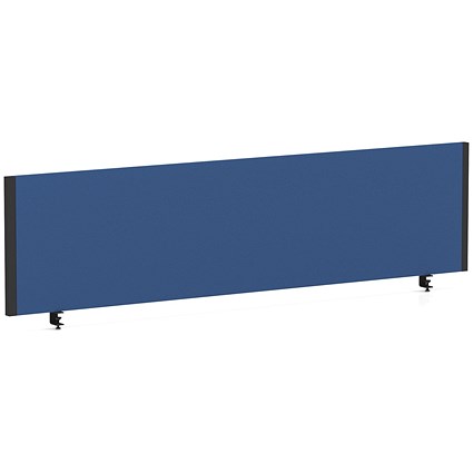 Impulse Evolve Plus Bench Screen, 1600 x 400mm, Black Frame, Blue