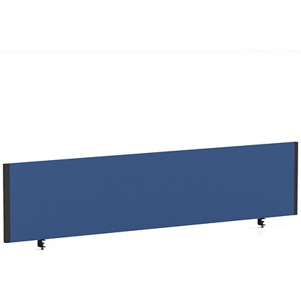 Impulse Evolve Plus Bench Screen, 1800 x 400mm, Black Frame, Blue