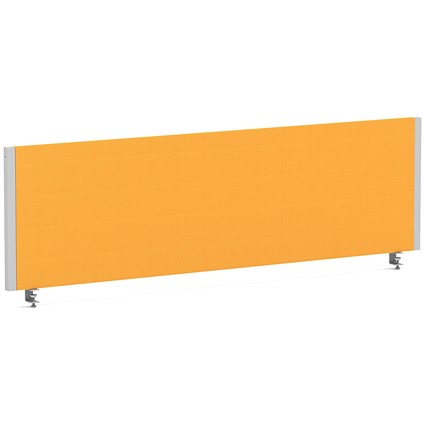 Impulse Evolve Plus Bench Screen, 1400 x 400mm, Silver Frame, Senna Yellow