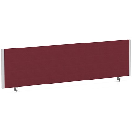 Impulse Evolve Plus Bench Screen, 1600 x 400mm, Black Frame, Ginseng Chilli