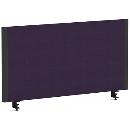 Impulse Evolve Plus Bench Screen, 800 x 400mm, Black Frame, Tansy Purple