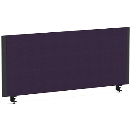 Impulse Evolve Plus Bench Screen, 1000 x 400mm, Black Frame, Tansy Purple