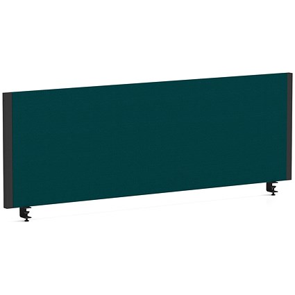 Impulse Evolve Plus Bench Screen, 1200 x 400mm, Black Frame, Maringa Teal