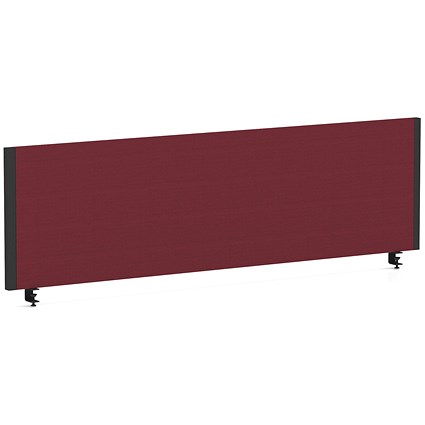 Impulse Evolve Plus Bench Screen, 1400 x 400mm, Black Frame, Ginseng Chilli