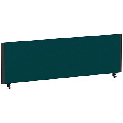 Impulse Evolve Plus Bench Screen, 1400 x 400mm, Black Frame, Maringa Teal
