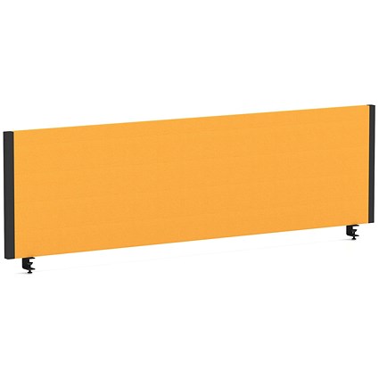 Impulse Evolve Plus Bench Screen, 1400 x 400mm, Black Frame, Senna Yellow