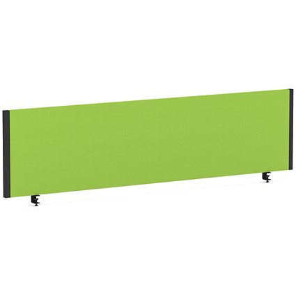 Impulse Evolve Plus Bench Screen, 1600 x 400mm, Black Frame, Myrrh Green