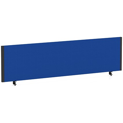 Impulse Evolve Plus Bench Screen, 1600 x 400mm, Black Frame, Stevia Blue