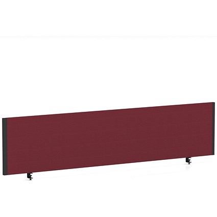 Impulse Evolve Plus Bench Screen, 1800 x 400mm, Black Frame, Ginseng Chilli