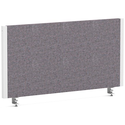 Impulse Evolve Plus Bench Screen, 800 x 400mm, White Frame, Rivet Fuse