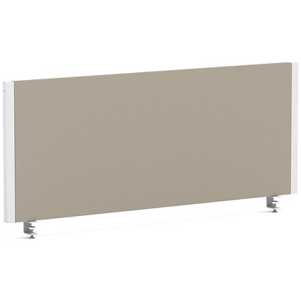 Impulse Evolve Plus Bench Screen, 1000 x 400mm, White Frame, Quest Salt