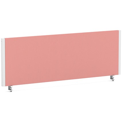 Impulse Evolve Plus Bench Screen, 1200 x 400mm, White Frame, Quest Shrimp