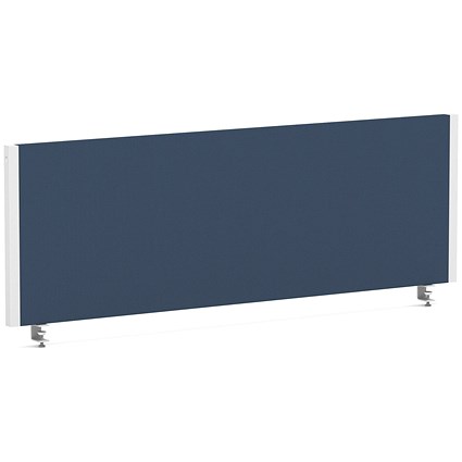Impulse Evolve Plus Bench Screen, 1200 x 400mm, White Frame, Quest Whelk