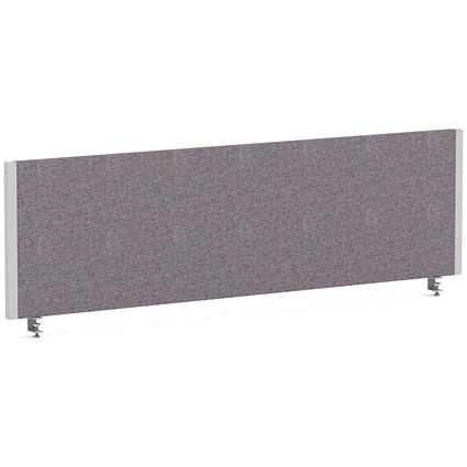 Impulse Evolve Plus Bench Screen, 1400 x 400mm, Silver Frame, Rivet Fuse