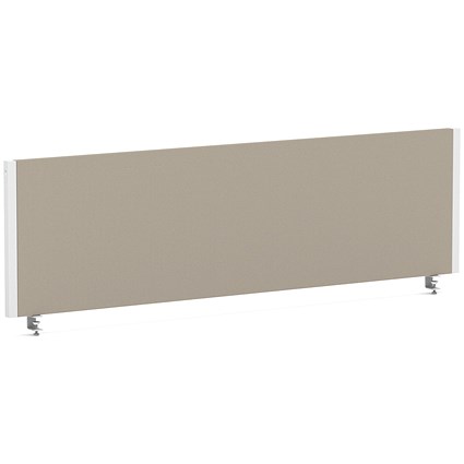Impulse Evolve Plus Bench Screen, 1400 x 400mm, White Frame, Quest Salt