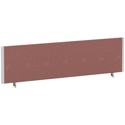 Impulse Evolve Plus Bench Screen, 1600 x 400mm, Silver Frame, Rivet Forge