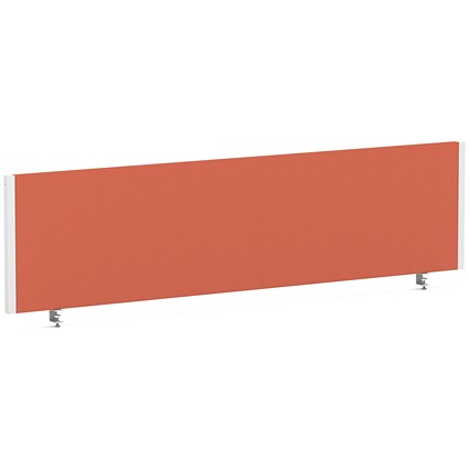 Impulse Evolve Plus Bench Screen, 1600 x 400mm, White Frame, Quest Crab