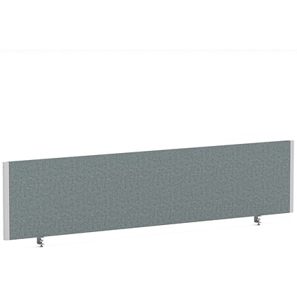 Impulse Evolve Plus Bench Screen, 1800 x 400mm, Silver Frame, Rivet Tensile