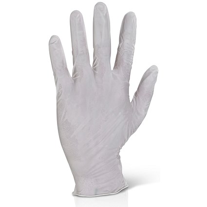Beeswift Latex Powder Free Examination Gloves, White, XL, Pack of 1000 Beeswift Latex Powder Free Examination Gloves, White, XL, Pack of 1000