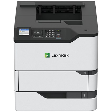 Lexmark MS823dn A4 Wired Mono Laser Printer, White