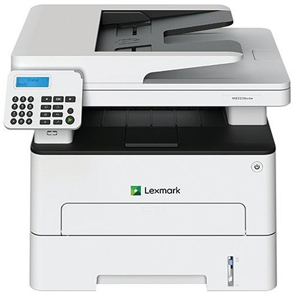 Lexmark MB2236adw A4 Wireless 4-in-1 Mono Laser Printer, White