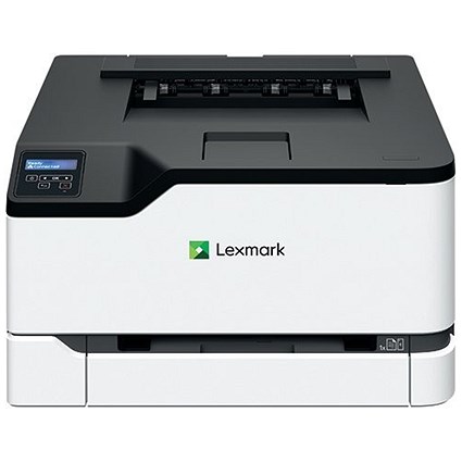 Lexmark C3326dw A4 Wireless Colour Laser Printer, White