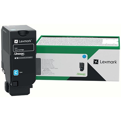Lexmark CS/CX730 Return Programme 5K Toner Cartridge Cyan 71C20C0