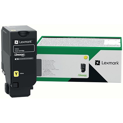 Lexmark CS/CX730 Return Programme 5K Toner Cartridge Yellow 71C20Y0