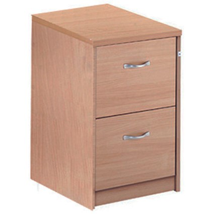 Momento Foolscap Filing Cabinet, 2-Drawer, Oak