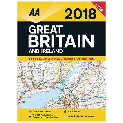 AA Road Atlas Great Britain and Ireland