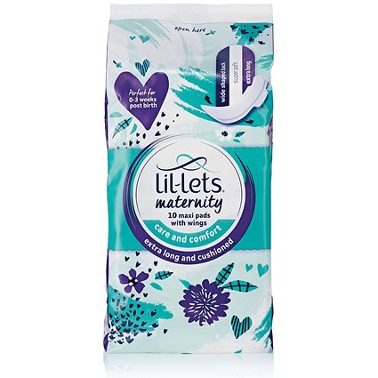 Lil-Lets Maternity Maxi Pads 10 Pads Pack of 3