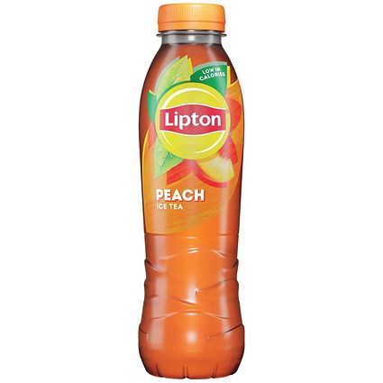 Lipton Ice Tea, Peach, 24 x 500ml Bottles