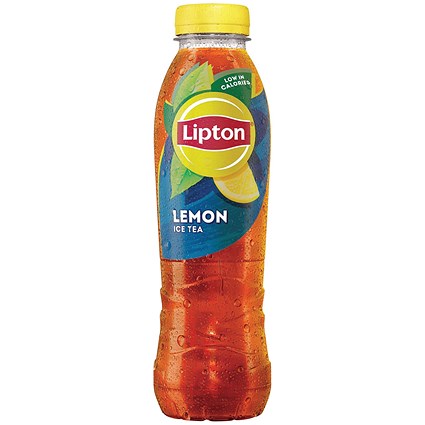 Lipton Ice Tea, Lemon, 24 x 500ml Bottles