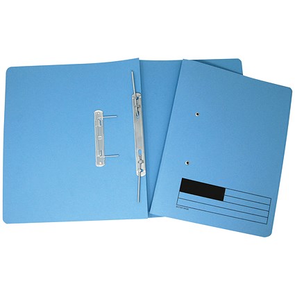 Everday Transfer Files, 270gsm, A4, Blue, Pack of 50
