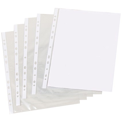 A4 Punched Pockets, 30 Micron, Top Opening, Pack of 500