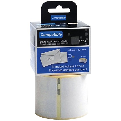 Compatible DYMO Shipping Label 54 x 101mm (Pack of 220) LL87014