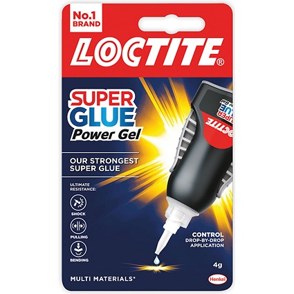 Loctite Super Glue Control Power Gel, 4g