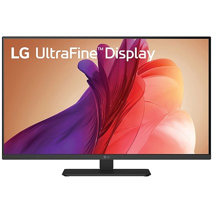 LG 32in Monitor VA 4K UHD With HDMI Dp + USB-C Height Adjust Stand