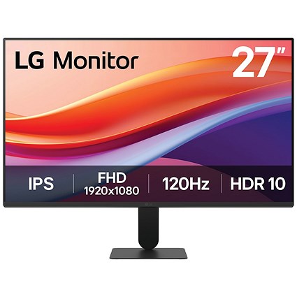 LG 27in Monitor IPS FHD 120Hz With HDMI
