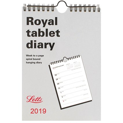 Letts 2019 Royal Tablet Calendar