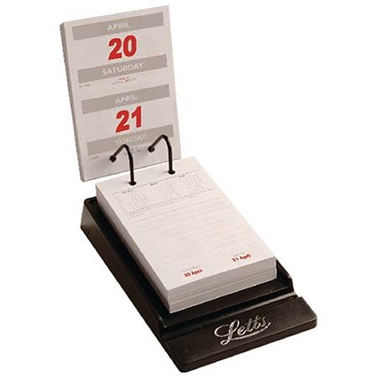 Letts 2019 System Desk Calendar