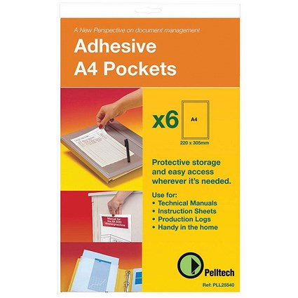 Pelltech A4 Maxi Pocket, Pack of 50
