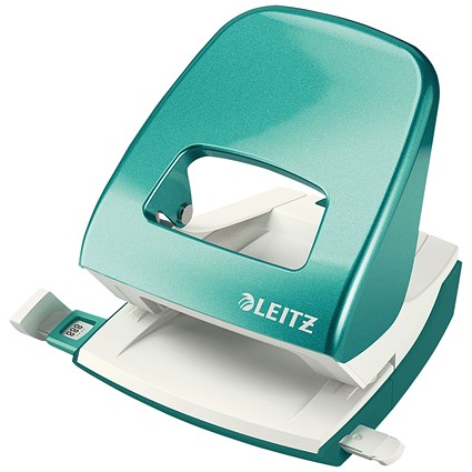 Leitz NeXXt WOW Metal Office Hole Punch 30 sheets Ice Blue Leitz NeXXt WOW Metal Office Hole Punch 30 sheets Ice Blue